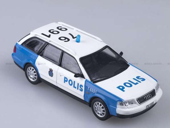 полицейские машины мира №38 AUDI A6 AVANT полиция швеции в Липецке фото 6