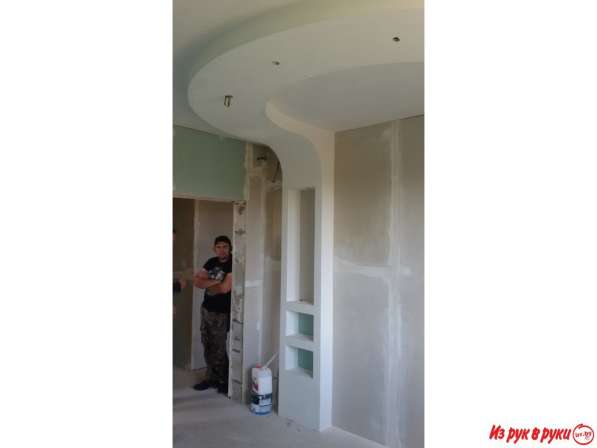 Монтаж гипсокартона в фото 3