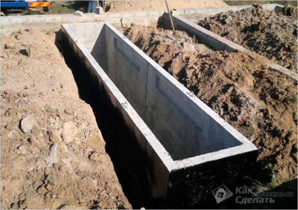 Погреб монолитный, смотровая яма, фундамент, строительство