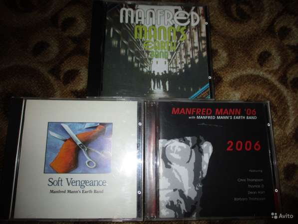 Manfred Mann's Earth Band - 3 сд диска в Коломне фото 4