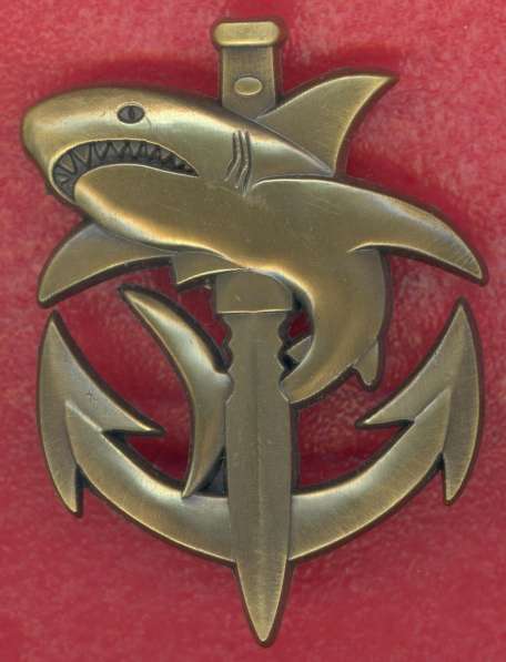 Россия знак Акула Спецназ ВМФ 1990-ые годы Флот