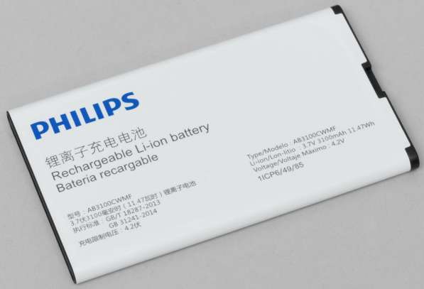 Новый Philips E580 Black (оргигинал, Ростест) в Москве