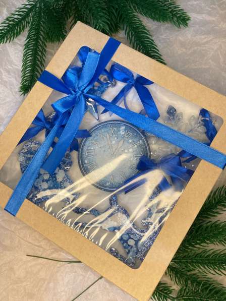 Ёлочные игрушки из эпоксидной смолы