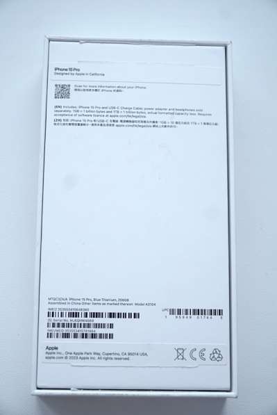 IPhone 15 pro 256 GB в Санкт-Петербурге фото 3