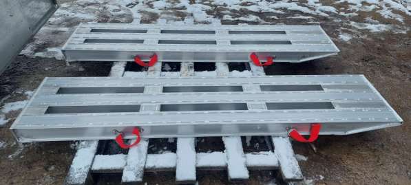 Аппарели алюминиевые для тяжелой техники в Москве фото 7