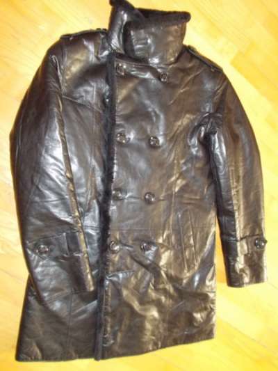 меховое пальто кожа натуральный мех в Кемерове фото 9