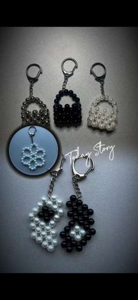 ?Брелочки из бусин ?
