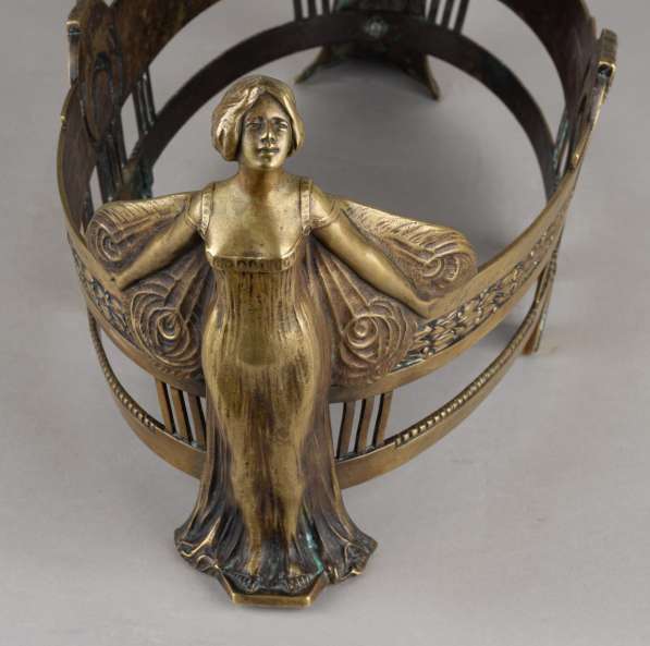 Старинная ваза-фруктовница большого размера в стиле Модерн в Санкт-Петербурге фото 12