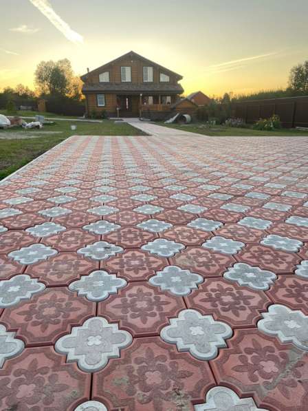 Тротуарная плитка укладка ключ