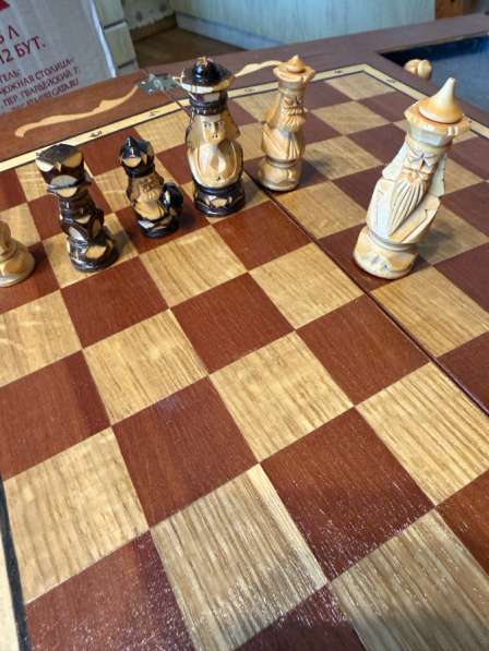 Шахматы деревянные в Москве фото 3