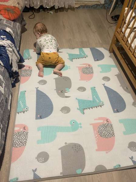 Детский двухсторонний коврик в 