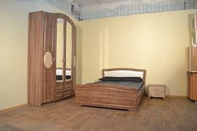 Кровать 200x140 с мягким изголовьем &qu Барнаул ЕвроМебель.