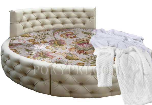 Купить круглую кровать в Москве фото 3