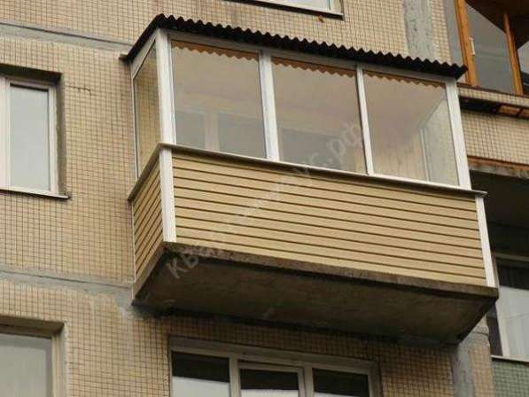 Ремонт козырьков балкона в Харькове