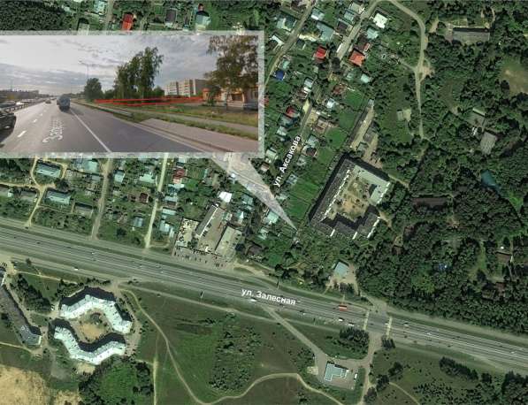 Земельный участок. ул. Залесная в Казани