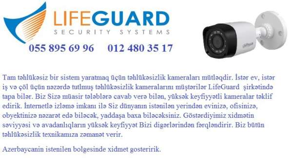 ❖Musahide kameralari satilir ☎&nbsp; 