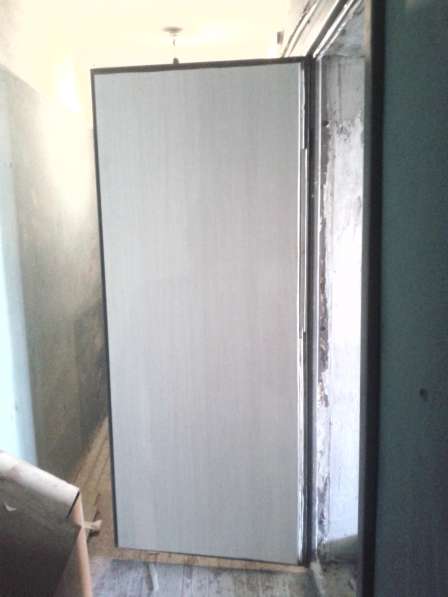 Обивка металлических дверей на дому в Липецке фото 3