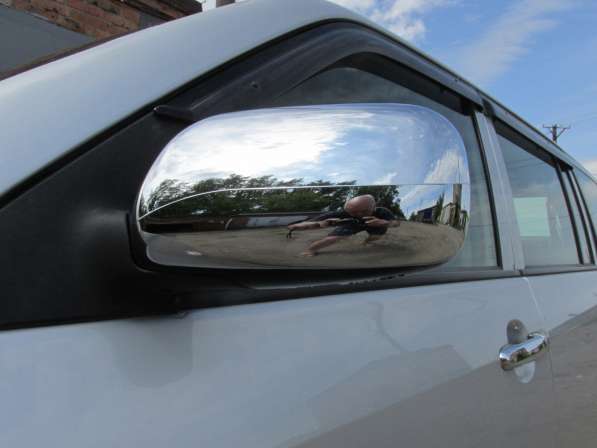 Хромированные накладки на зеркала Toyota Succeed. Probox в Омске фото 3