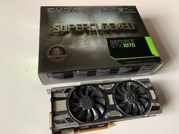 Видеокарта GEFORCE GTX 1070 8gb