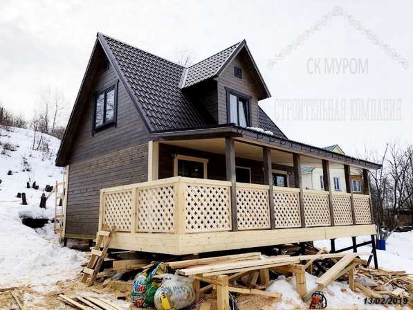 Пристройка террасы в Королёве фото 11