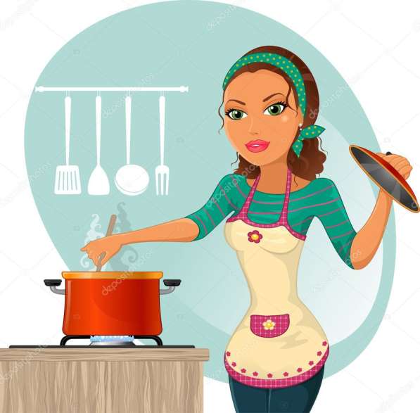 В столовую требуется повар (женщина), 6 мкр 25 - 40 лет