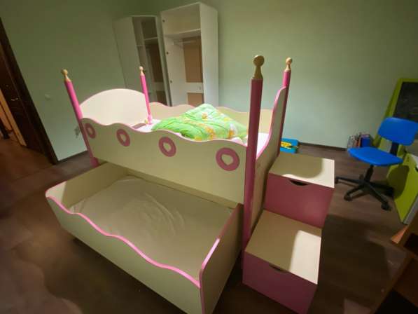 Кроватка для двоих детей в Москве фото 4