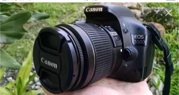 Canon 550D +объектив 18+55