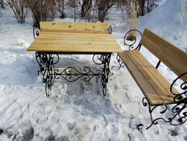 Кованная мебель в фото 4