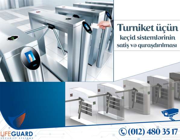 ❖Turniketlerin qurasdirilmasi ☎ 