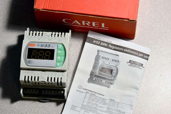 Контроллер климатической установки Carel ir33 DIN DN33C0HR00