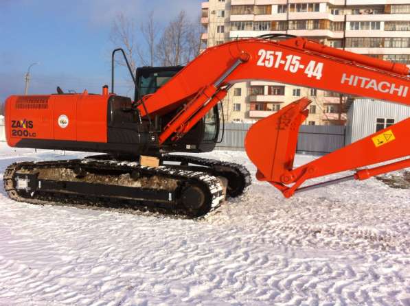 Аренда Гусеничного Экскаватора Hitachi ZX 200 в Уфе фото 3