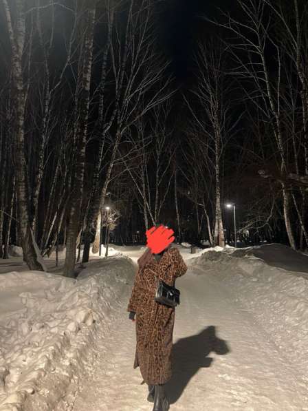 Искусственная шуба леопард