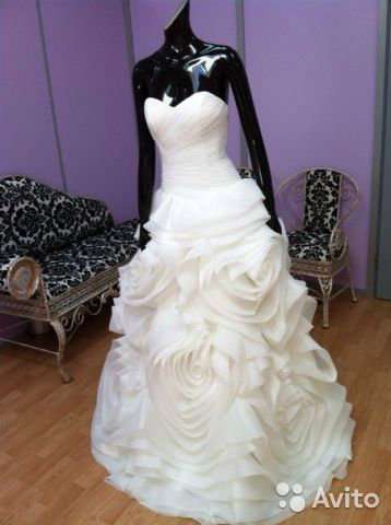 свадебное платье Молочная Роза в Москве фото 4