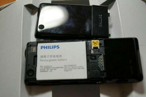 Новый Philips Xenium X550 Black (Ростест, комплект) в Москве фото 3