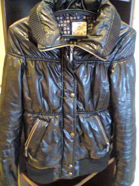 Куртка черная осень-весна 44 размер