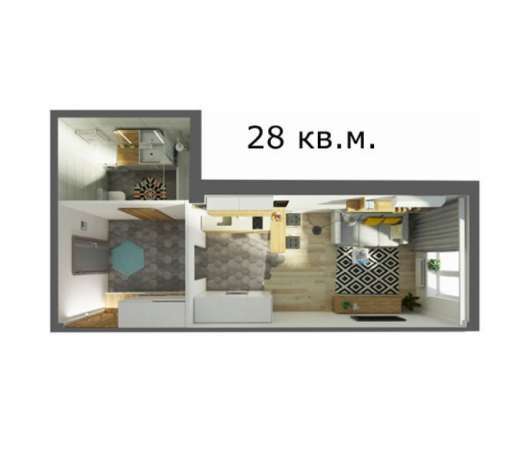 Смарт квартиры от 18м2 в готовом доме по бул. Лепсе 6.Без% в фото 4