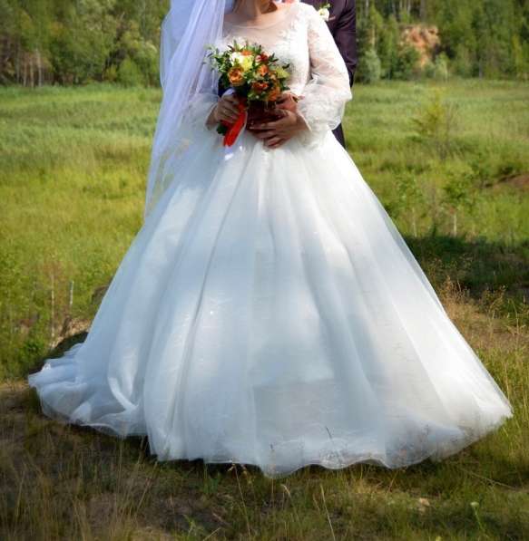 Счастливое свадебное платье в Брянске фото 4