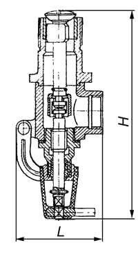 КДН 50-25. Клапаны для спуска нефтепродуктов из резервуаров