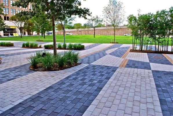 Плитка тротуарная кирпичик в фото 4