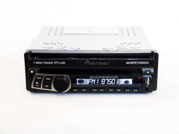 1din Магнитола Pioneer 712 USB + DVD + Bluetooth в фото 5