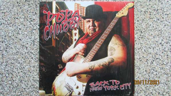 LP-POPA CHUBBY "Back to New York city"