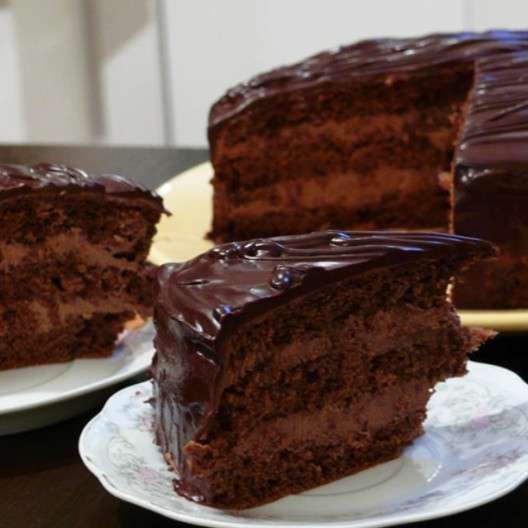 Шокоданый торт