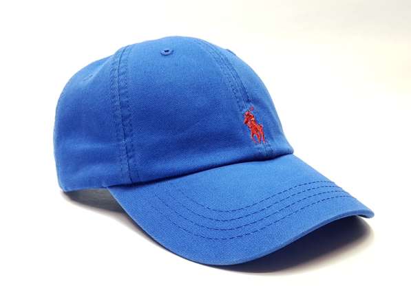 Бейсболка кепка polo Ralph Lauren (синий неон) в Москве фото 3