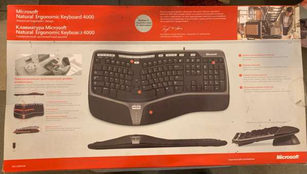 Клавиатура Microsoft Natural Ergonomic Keyboard