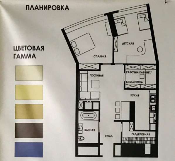 Квартира в ЖК «Лазурные небеса» в Казани фото 5