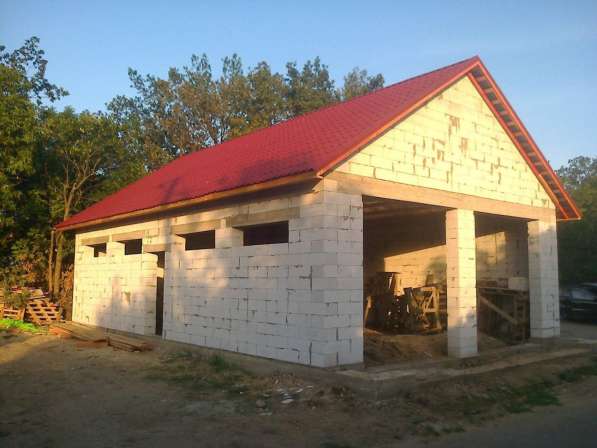 Строительство гаража, фундамент, монолитная плита, погреб в Красноярске