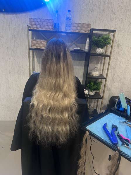 Наращивание волос в Томске фото 13
