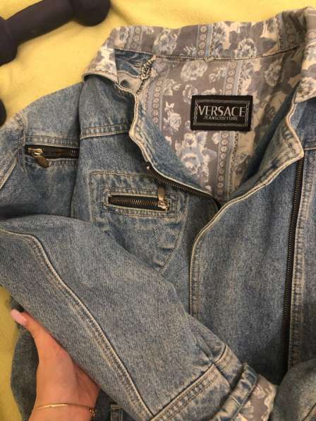 Джинсовая куртка винтаж Versace