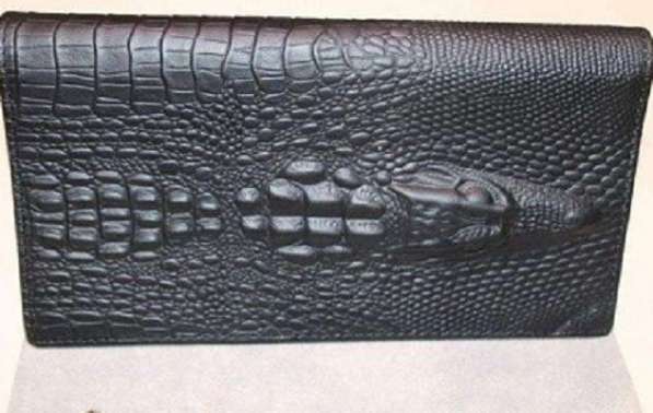 Wild Alligator Black - стильное портмоне в Тюмени фото 3