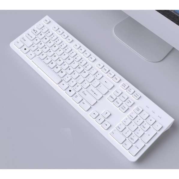 Безшумная клавиатура в комплекте с мышью в фото 4